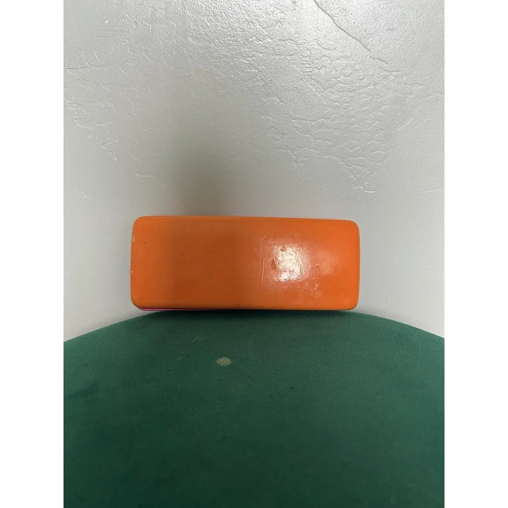 Kate Spade Eyeglasses Sun Glasses Case Pink and Orange Hard Clamshell Case Only